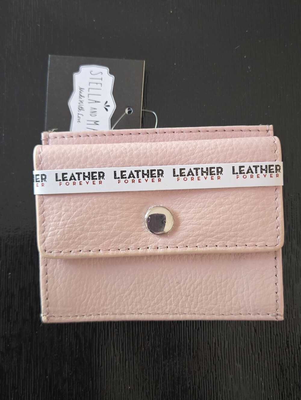NWT Stella and Max Small Leather Wallet